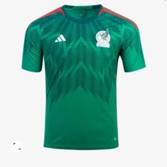 adidas Mexico Home Jersey 2022 JSY GREEN NWT and in packaging - Picture 1 of 9